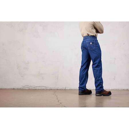 Carhartt Men's FR Signature Denim Jean Relaxed W31 L36 Denim Relaxed Denim BD0100-FRM / FRB100-DNMW31L36